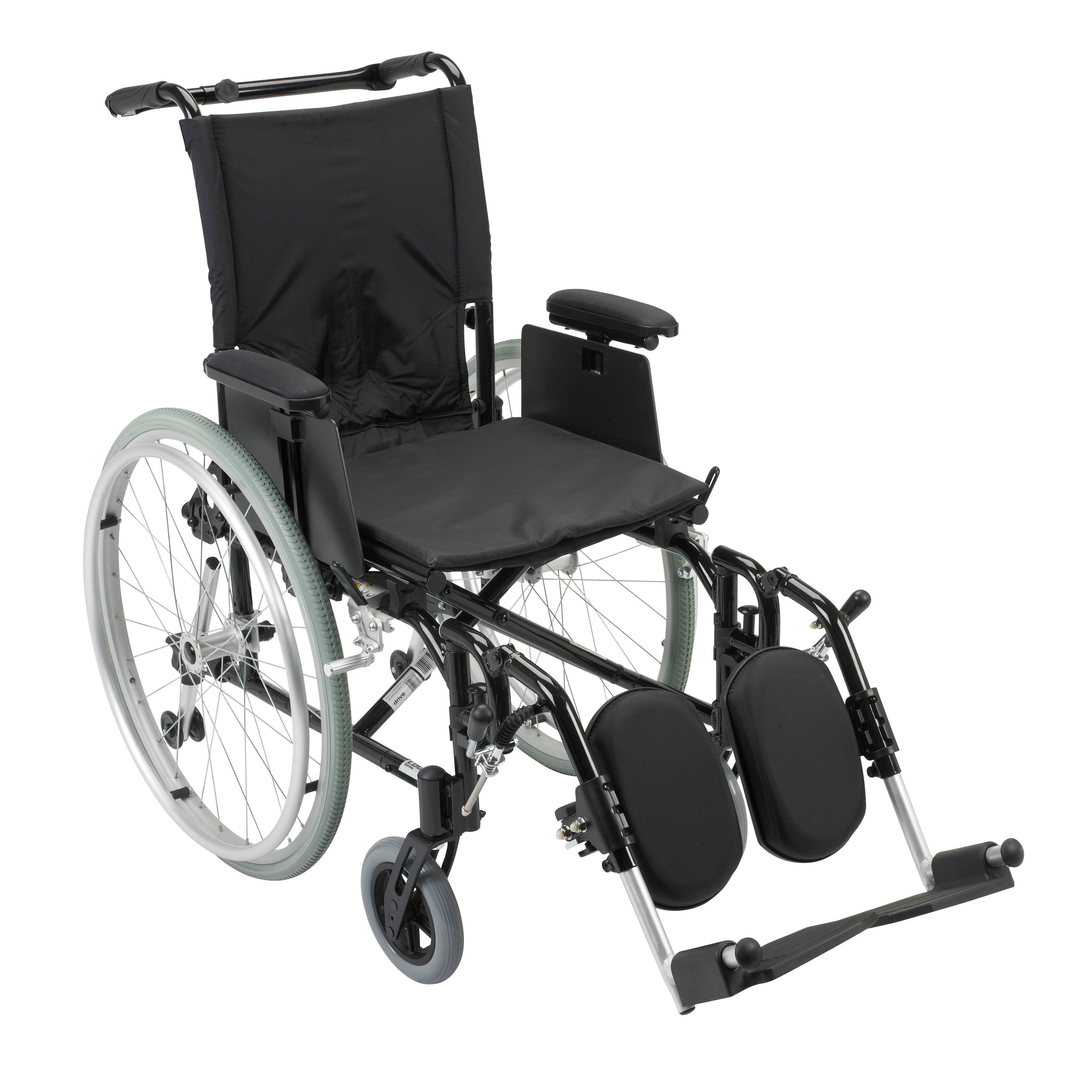 Drive クーガー超軽量車椅子オプション-サイズ：16'x 16 'フットレスト：昇降式レッグレスト...