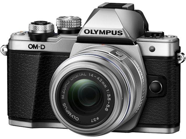 Olympus OM-D E-M10 Mark IIミラーレスデジタルカメラ（14-42mm EZレンズ付き）（シルバー）