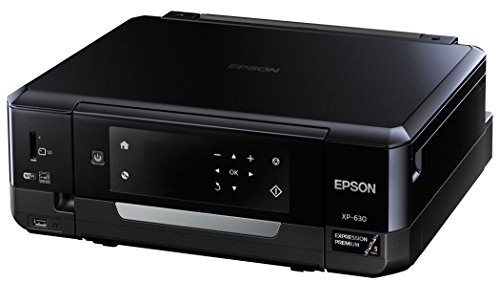 Epson XP-630 ワイヤレス カラー フォト プリンター (スキャナーおよびコピー機能付き) (C11CE79201)