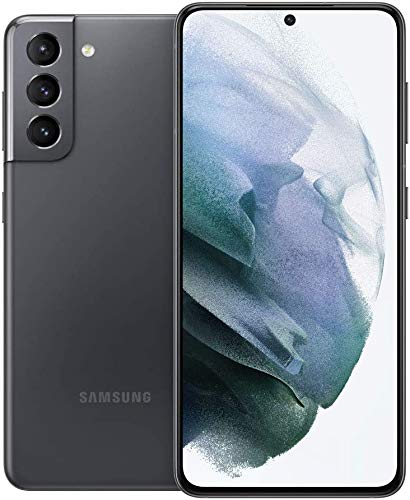 Samsung Galaxy S21 5G G991B 128GB デュアル Sim GSM ロック解除 Android スマートフォン (グローバル、国際バリアント/米国互換 LTE) - ファントム グレー