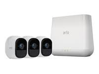 Arlo Pro VMS4430屋内/屋外HDワイヤーフリーセキュリティシステム、4台のカメラ（白）