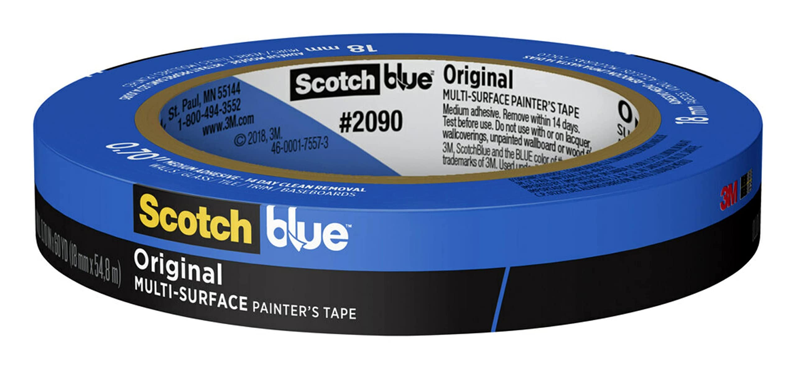 Scotch ブルーのオリジナル マルチサーフェス ペインターテープ