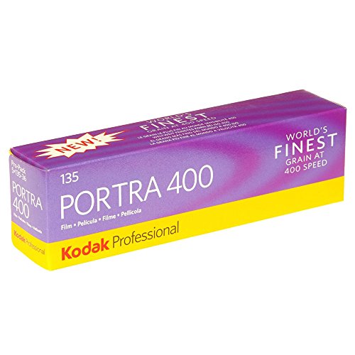 KodakK Kodak Portra 400 Professional ISO 400、35mm、36 枚撮り、カラー ネガティブ フィルム (1 パックあたり 5 ロール)