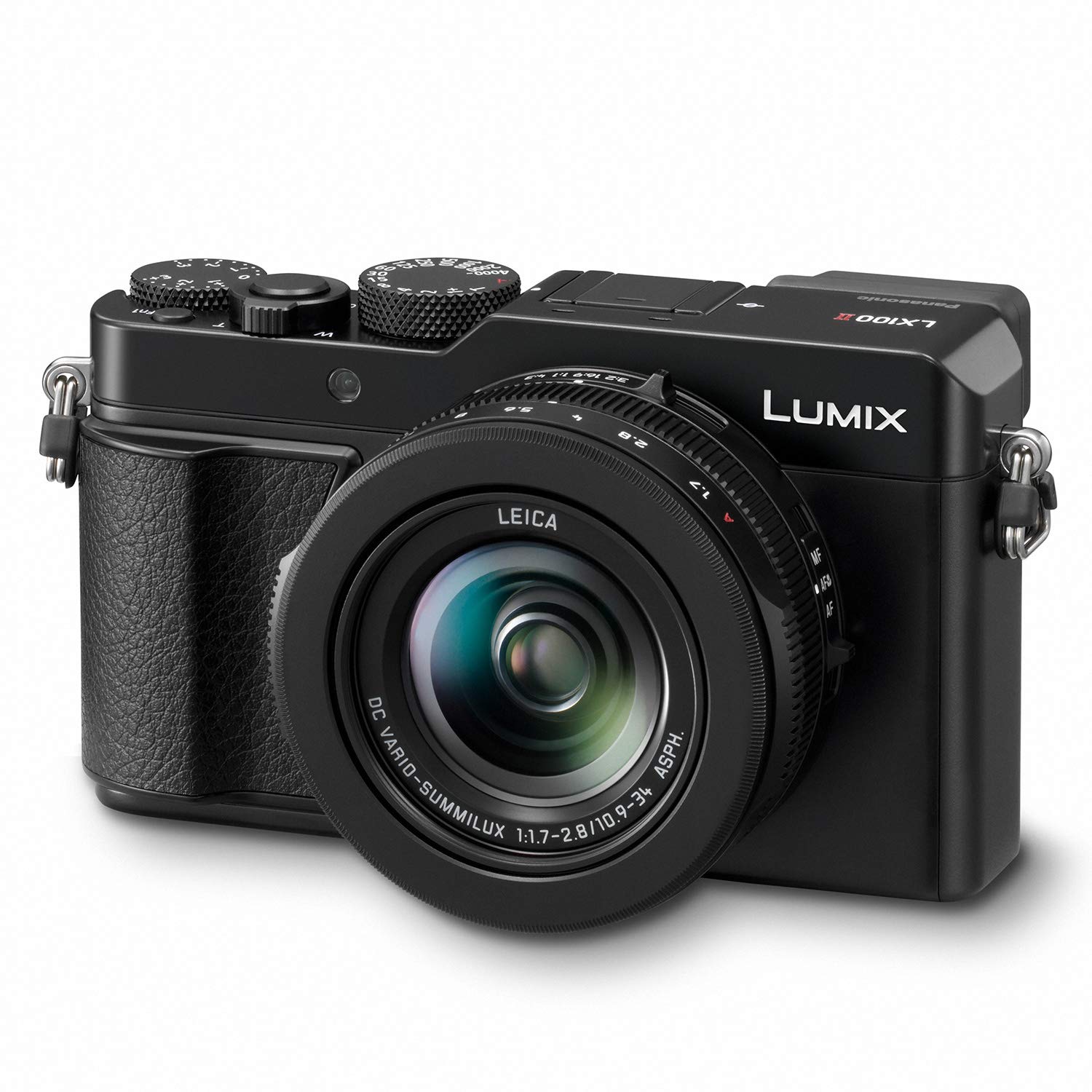  Panasonic Lumix LX100 II ラージ フォー サーズ 21.7 MP マルチ アスペクト センサー 24-75mm ライカ DC VARIO-SUMMILUX F1.7-2.8 レンズ Wi-Fi および Bluetooth カメラ、3...