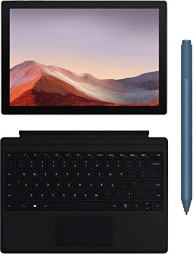  Microsoft Surface Pro 7 MS7 12.3 (2736x1824) 10 ポイント タッチ ディスプレイ タブレット PC、Surface タイプ カバーおよび Surface ペン付き、Intel 第 10 世代 Core...