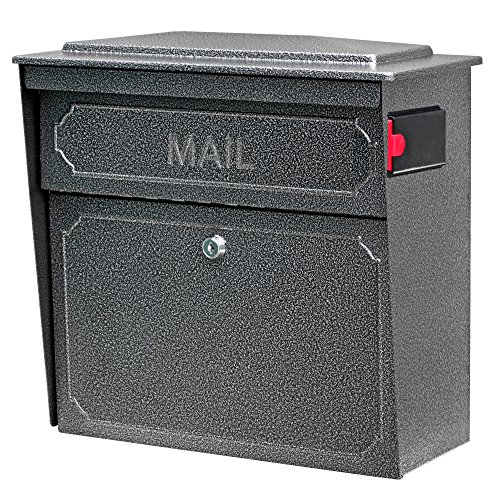 Mail Boss 7175 タウンハウス ロック セキュリティ ウォール マウント メールボックス、ギャラク...