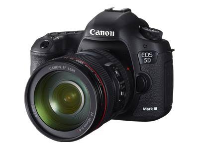 Canon EOS 5D Mark III 22.3 MPフルフレームCMOSデジタル一眼レフカメラ（EF 24-70mm f / 4 L ISキット付き）