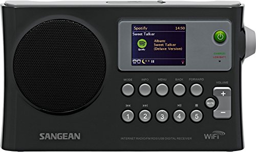 Sangean WFR-28 インターネットラジオ / FM-RBDS / USB / ネットワークミュージックプレーヤー カラーディスプレイ付きデジタルレシーバー