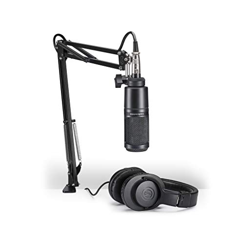 audio-technica AT2020PK Vocal Microphone Pack for Strea...