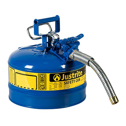 Justrite Type II AccuFlow Steel Safety Can for flammabl...
