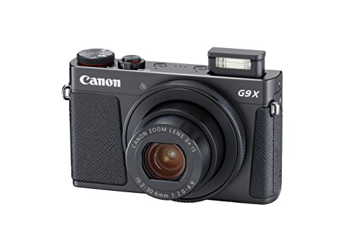 Canon カメラUSG9 X MK II BLACKポイント＆シュートデジタルカメラ、3フィートLCD、ブラック
