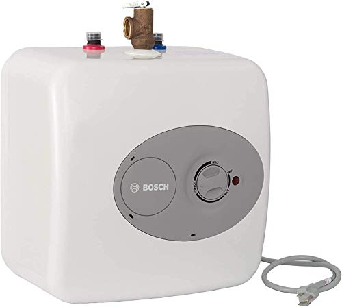 BOSCH THERMOTECHNOLOGY ボッシュエレクトリックミニタンク給湯器トロニック3000T 4-ガロン（ES4）-お湯の時間を排除-棚、壁、または床に取り付け