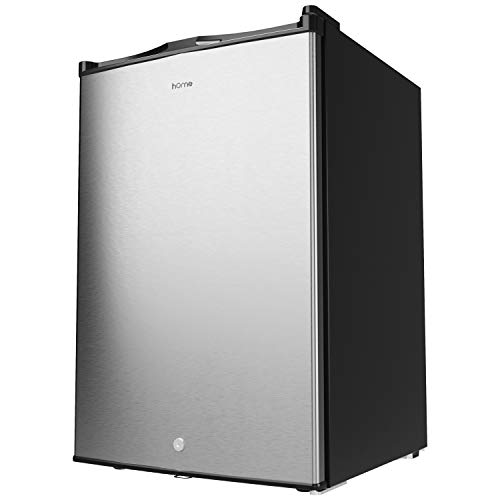  hOmeLabs 直立冷凍庫 - 3.0立方フィートのコンパクトなリバーシブルシングルドア縦型冷凍庫、調節可能なサーモスタットとチャイルドドアロック付き...