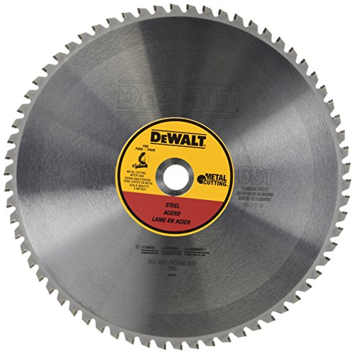 DEWALT 14インチの金属切削ブレード、鉄金属切削、66歯（DWA7747）...