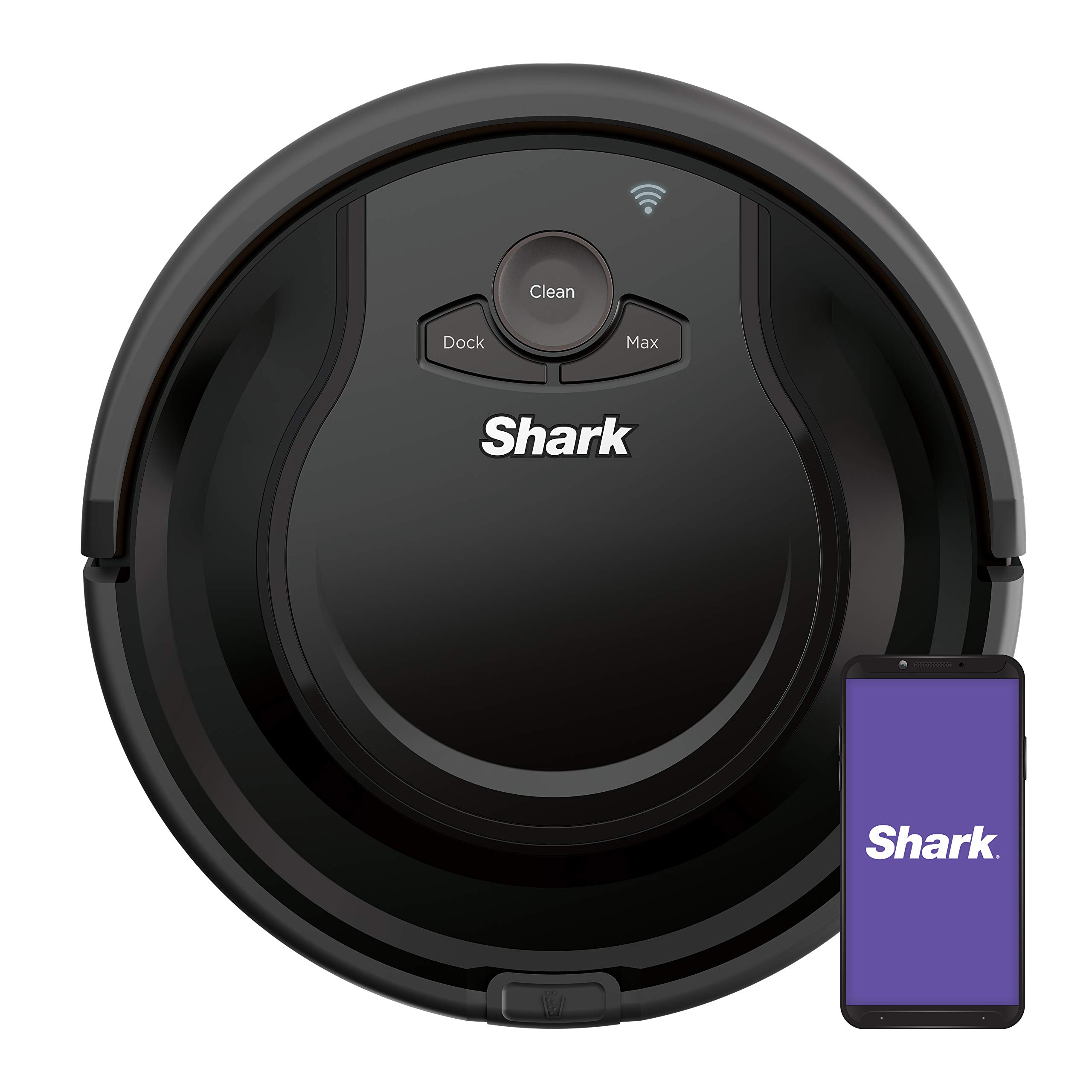 Shark ION ロボット掃除機、Wi Fi 接続、稼働時間 120 分、Alexa と互換性あり、マルチ表面クリーニング