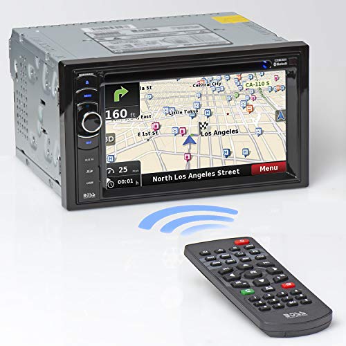  BOSS Audio Systems システム BV9386NV カー GPS ナビゲーション - ダブルディン、Bluetooth オーディオ、ハンズフリー通話、6.2 インチ タッチスクリーン LCD、MP...