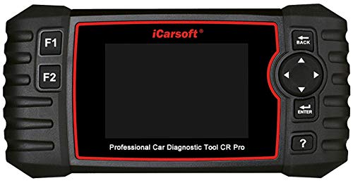  iCarsoft CR Pro プロフェッショナル マルチシステム マルチブランド車診断ツール スキャナー (付属品)バッテリーテスター、エンジン、トランスミッション、エアバッグ、ABSのトラブルコードの読み取りおよびクリア...