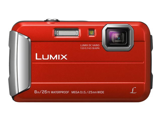 Panasonic DMC-TS30R LUMIXアクティブライフスタイルタフカメラ（赤）