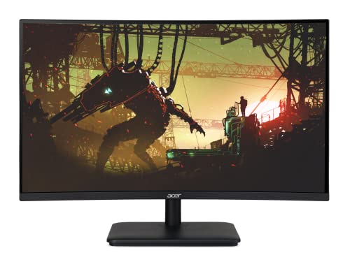  Acer ED270R Sbiipx 27 フィート 1500R 曲面ゼロフレーム フル HD (1920 x 1080) ゲーミング モニター (AMD FreeSync テクノロジー搭載) | 165Hz | 5ms (G to G) |ディスプレ...