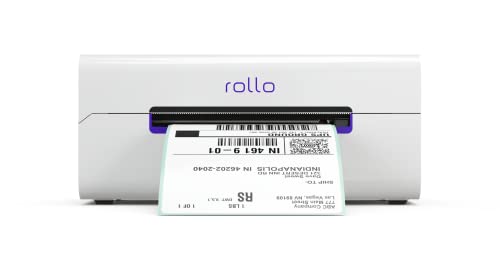 ROLLO ワイヤレス配送ラベル プリンター - AirPrint、Wi-Fi - iPhone、iPad、Mac、Windows、Chromebook、Android から印刷