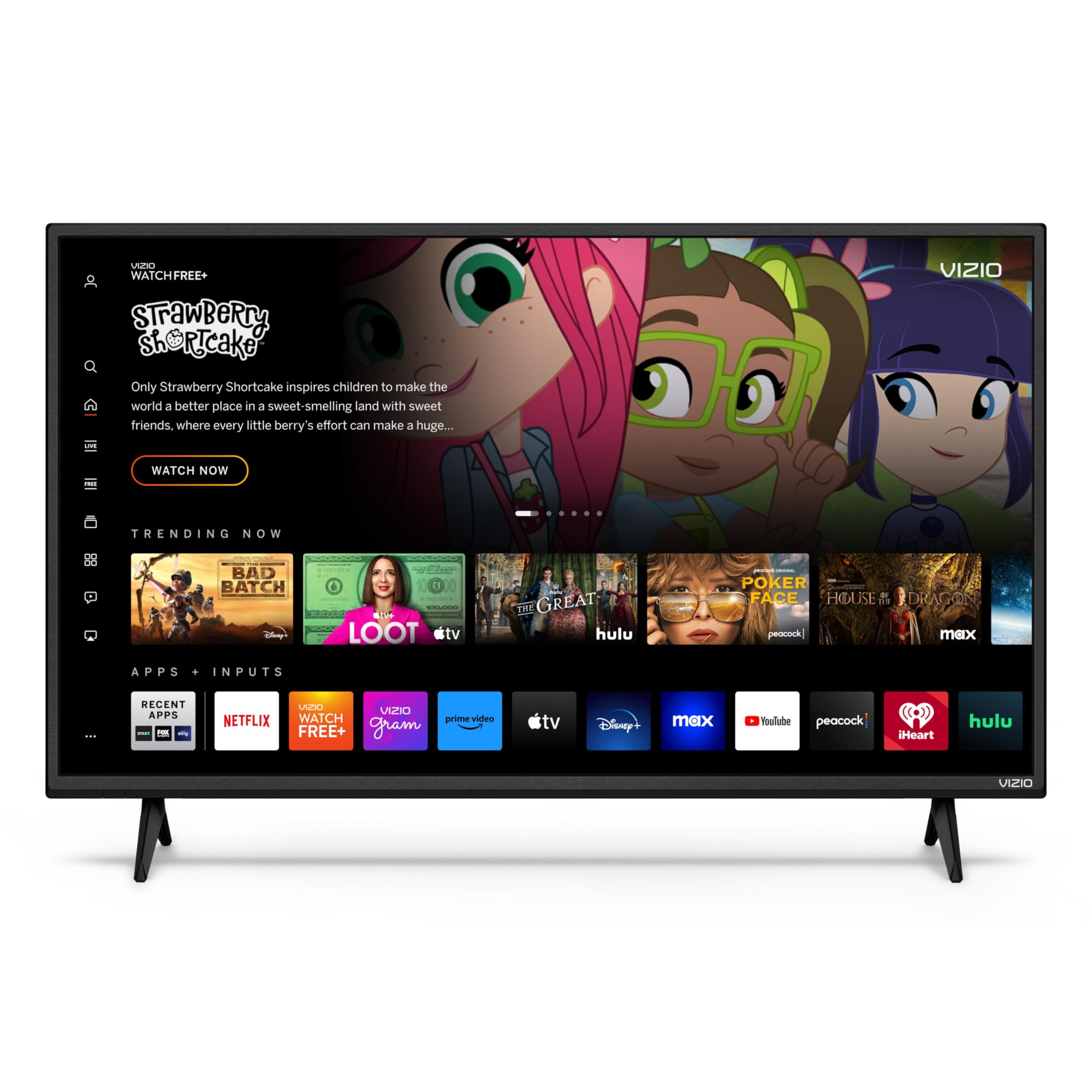 VIZIO 32 インチ D シリーズ HD 720p スマート TV、Apple AirPlay および Chromecast 内蔵、Alexa 互換、D32h-J、2022 年モデル