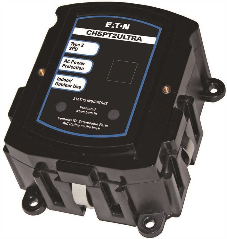 Eaton CHSPT2ULTRA Ultimate Surge Protection 第 3 版、長さ 2.38 フィート、幅 5.25 フィート、高さ 7.5 フィート