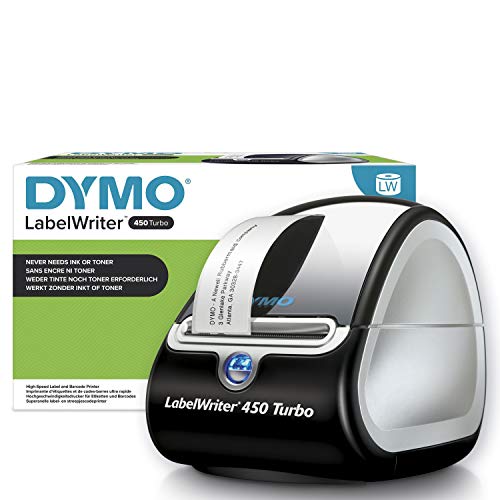 DYMO DYM1752265 - LabelWriter 450 Turbo ダイレクト サーマル プリンター - モノクロ - ラベル印刷