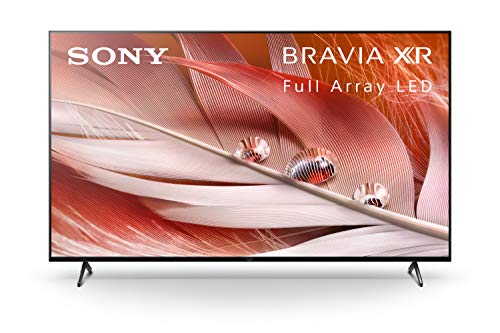 Sony X90J 65 インチ テレビ: BRAVIA XR フルアレイ LED 4K Ultra HD スマート Google TV (Dolby Vision HDR および Alexa 対応) XR65X90J- 2021 年モデル
