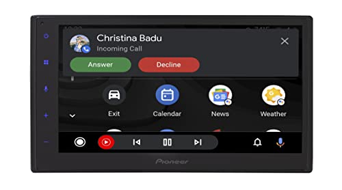 Pioneer DMH-1770NEX 6.8 インチ Bluetooth、Android Auto、Apple CarPlay、SiriusXM 対応 - マルチメディア デジタル メディア レシーバー