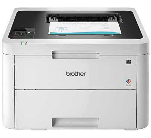 Brother ワイヤレス印刷と両面印刷でレーザー プリンター品質の結果を提供するコンパクトなデジタル カラー...