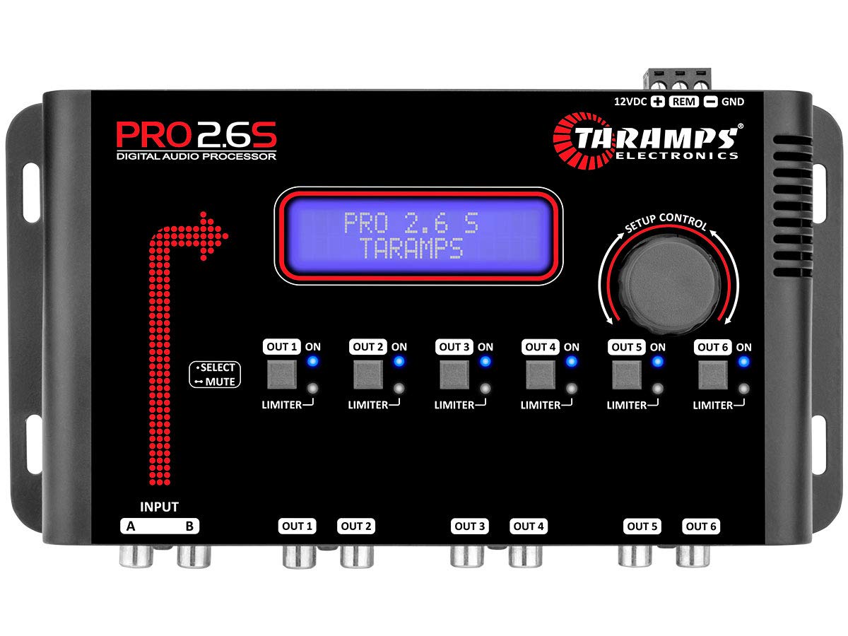 TARAMP'S Taramps Pro 2.6 S デジタル オーディオ プロセッサ イコライザー