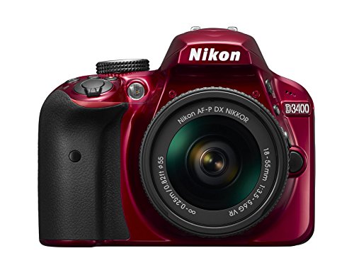 Nikon D3400 w / AF-P DX NIKKOR 18-55mm f / 3.5-5.6G VR（赤）