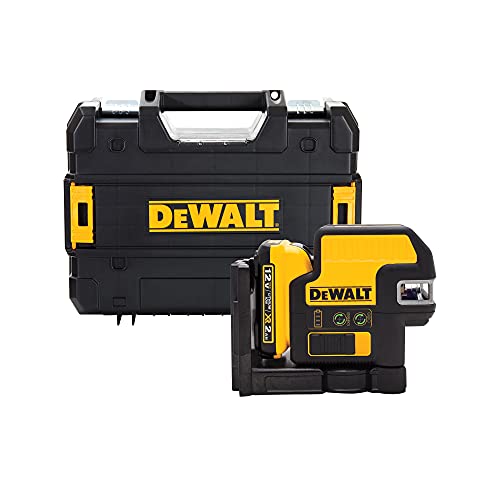 DEWALT DW0825LG 12V 5スポット + クロスラインレーザー、グリーン