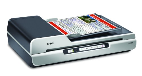 Epson WorkForce GT-1500 自動ドキュメント フィーダー (ADF) 付きドキュメント イ...