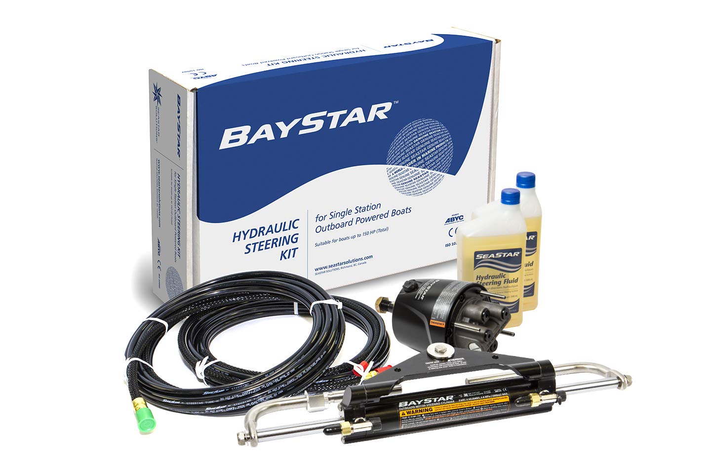 SeaStar Dometic  Baystar Hydraulic Steering Kit,...