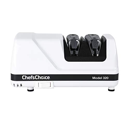 Chef?sChoice ストレートナイフおよび鋸歯状ナイフ用電動ナイフシャープナー