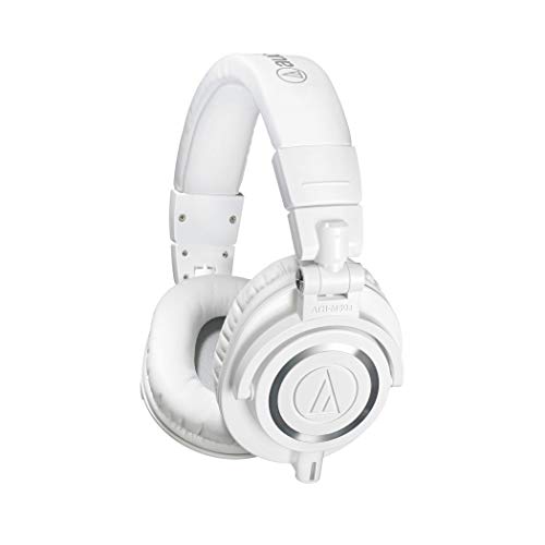 audio-technica ATH-M50XWH プロフェッショナル スタジオ モニター ヘッドフォン ホワイト S