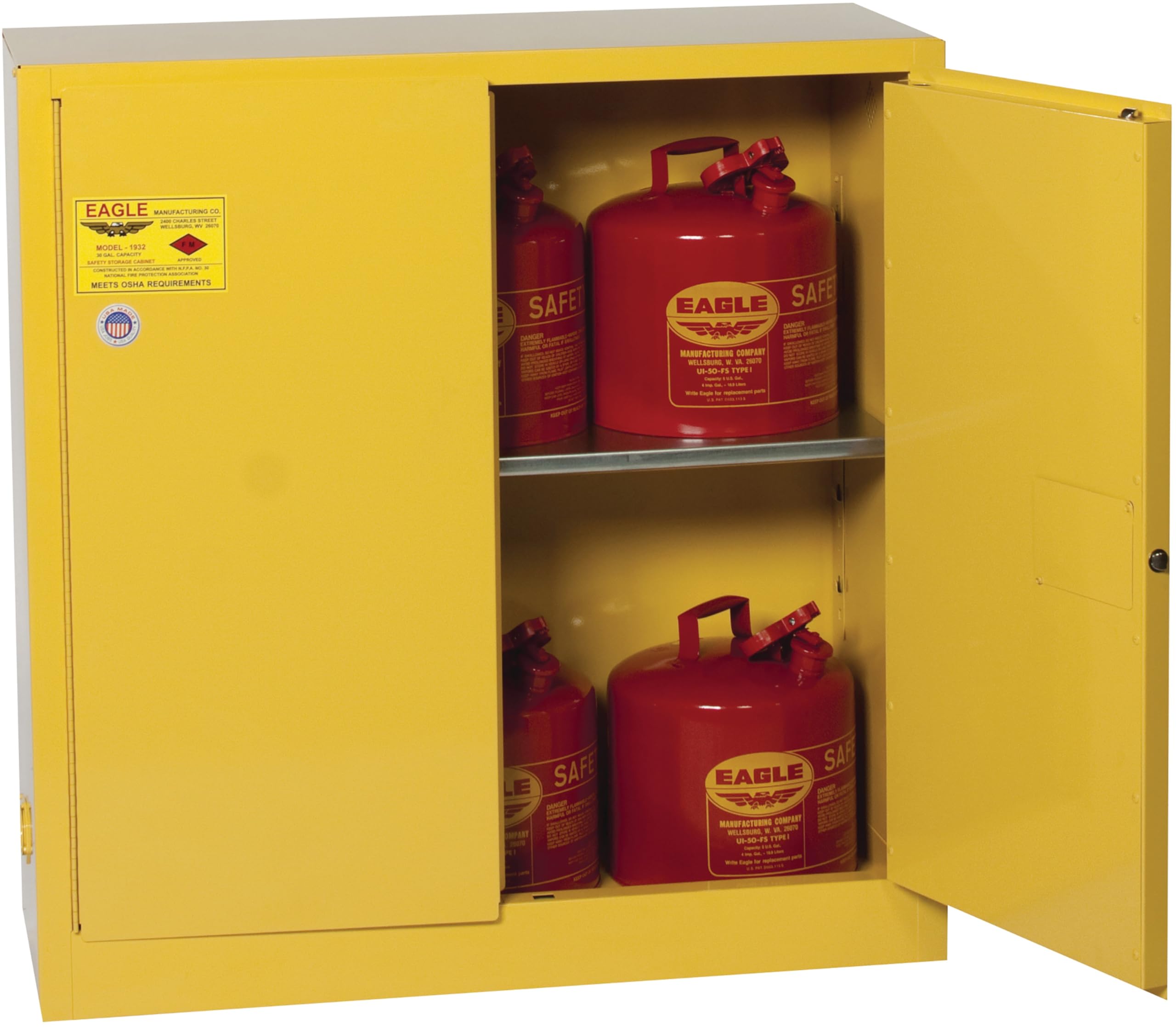 Eagle American Made 30 Gallon F﻿lammable Liquid ...
