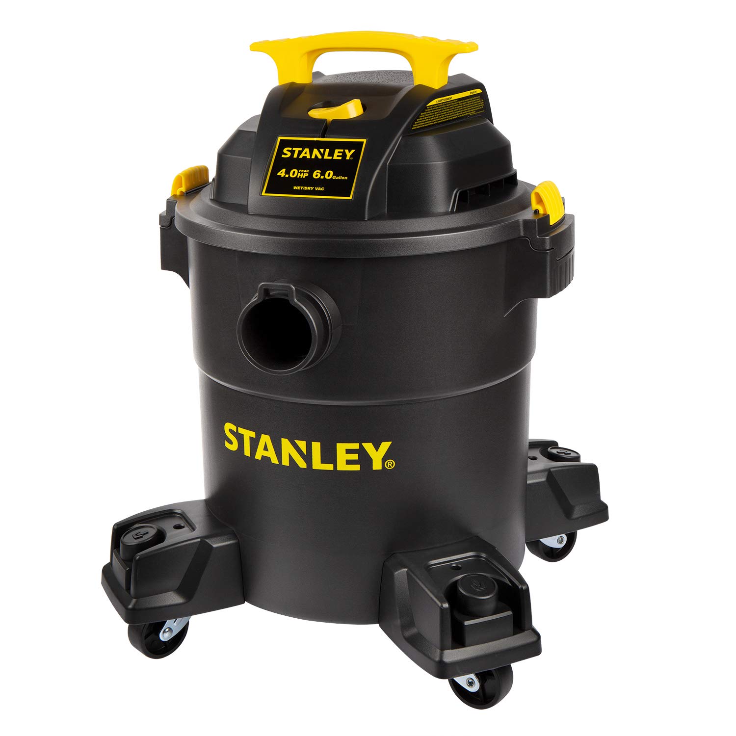 Stanley - SL18116P 湿式/乾式掃除機、6 ガロン、4 馬力 ブラック...