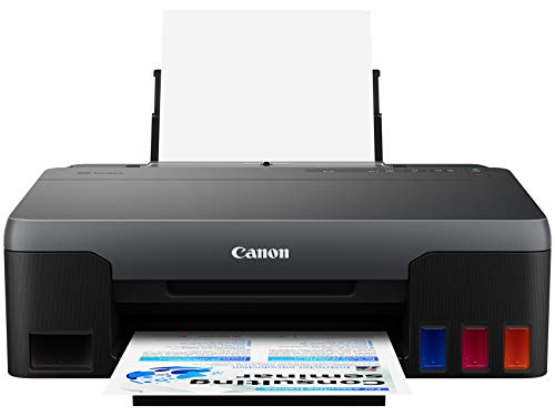Canon PIXUS G1220 単機能 MegaTank インクジェット プリンター、印刷専用、ブラック、(4469C002)