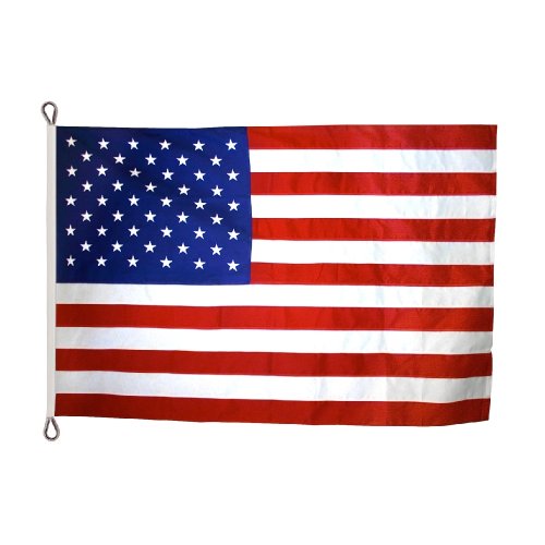 Annin Flagmakers モデル2765American Flag Tough-Tex最強、最長持続、...