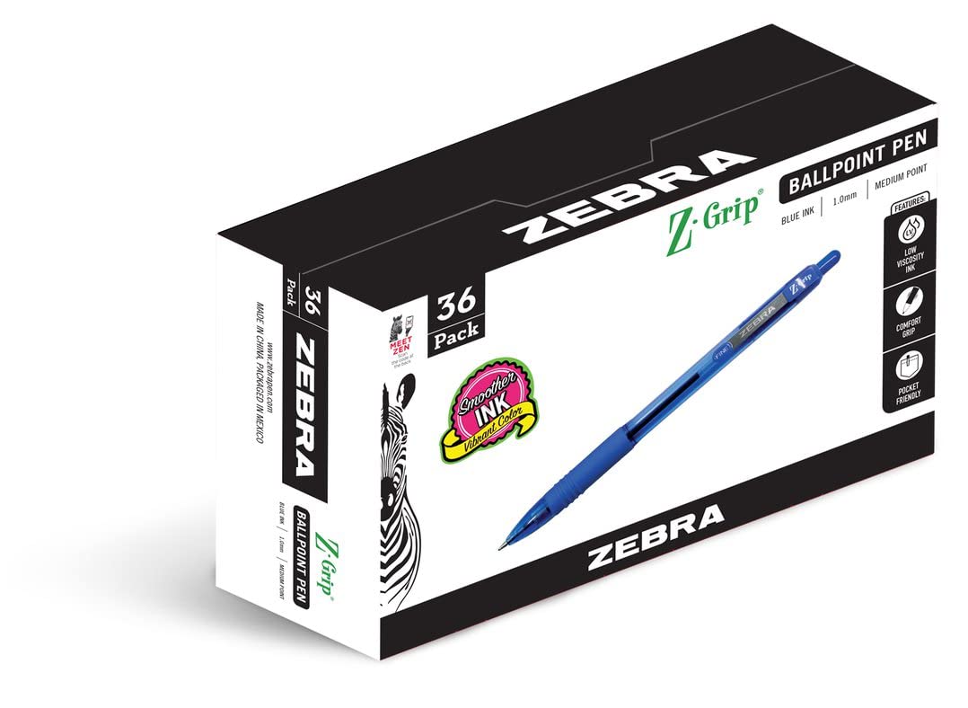 Zebra Pen Zグリップノック式ボールペン