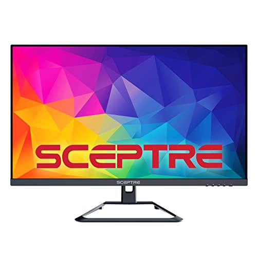 Sceptre 4K IPS 27 フィート 3840 x 2160 UHD モニター、最大 70Hz DisplayPort HDMI 99% sRGB 内蔵スピーカー、ブラック 2021 (U275W-UPT)