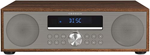 Crosley CR3501A-WA フリートウッド Bluetooth FM クロック ラジオおよび CD ...
