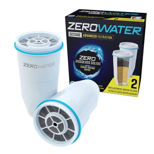 ZeroWater 5 段階の浄水フィルター交換、NSF 認定の鉛削減