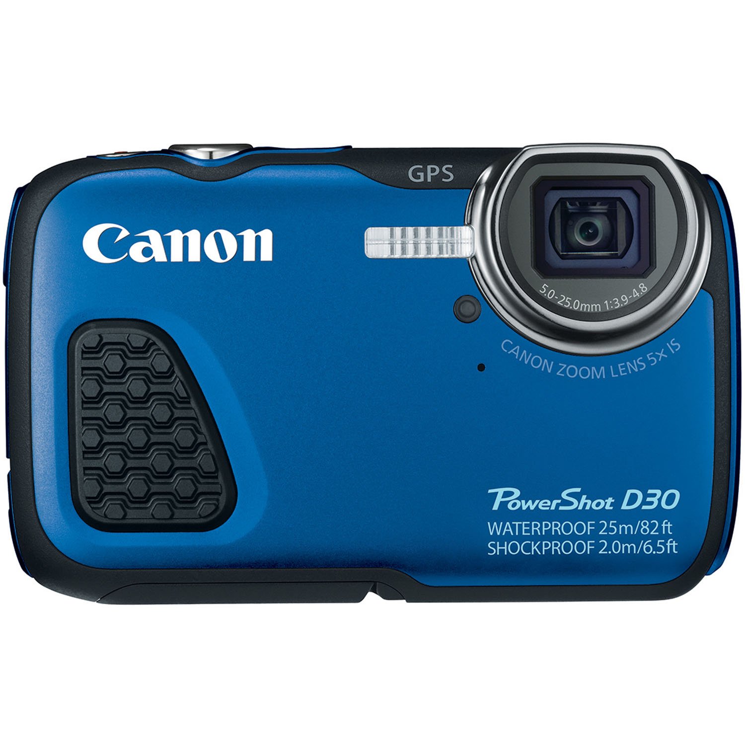 Canon PowerShot D30防水デジタルカメラ、ブルー