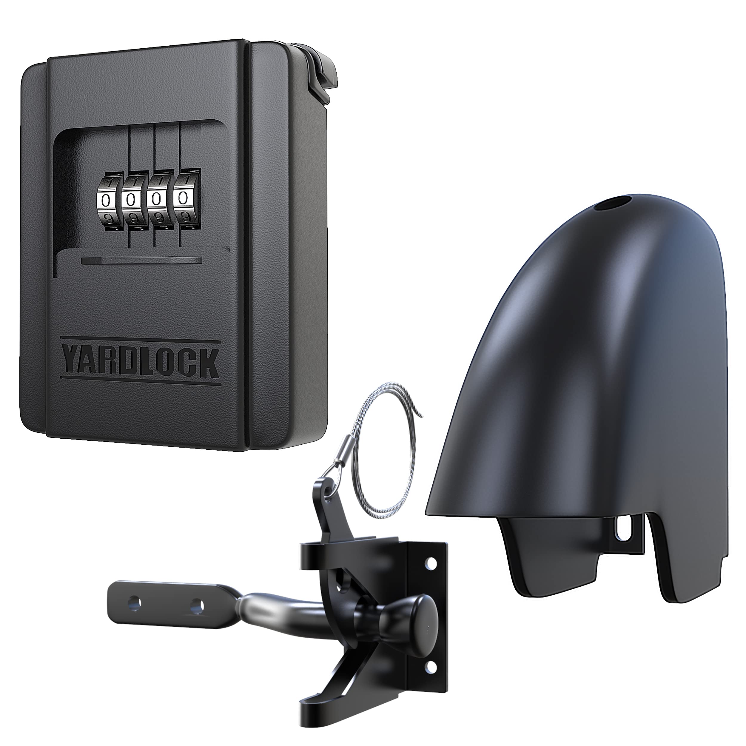 Yardlock キーレスゲートロック安全なフェンスロックとラッチ強力な耐久性のあるシステム