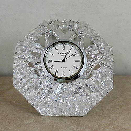 WATERFORD Crystal Classic Lismore Diamond Clock