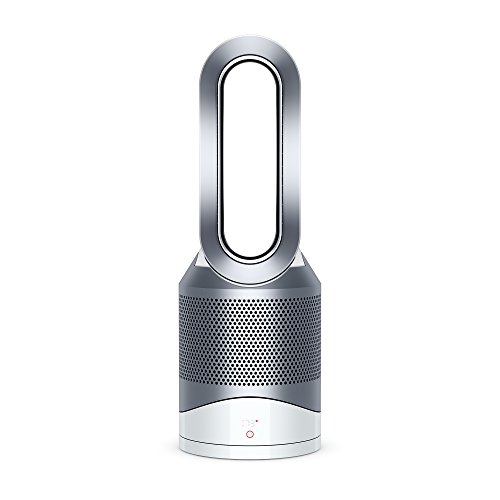 Dyson Pure Hot + Cool Link HP02 Wi-Fi 対応空気清浄機、ホワイト/シルバー