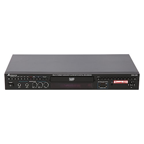 Acesonic DGX 220 HDMI マルチフォーマット カラオケ プレーヤー 4X CDG から MP3G コンバーターとデジタル録音付き